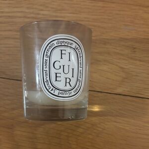 Diptyque Figuier Candle with Black and White Label